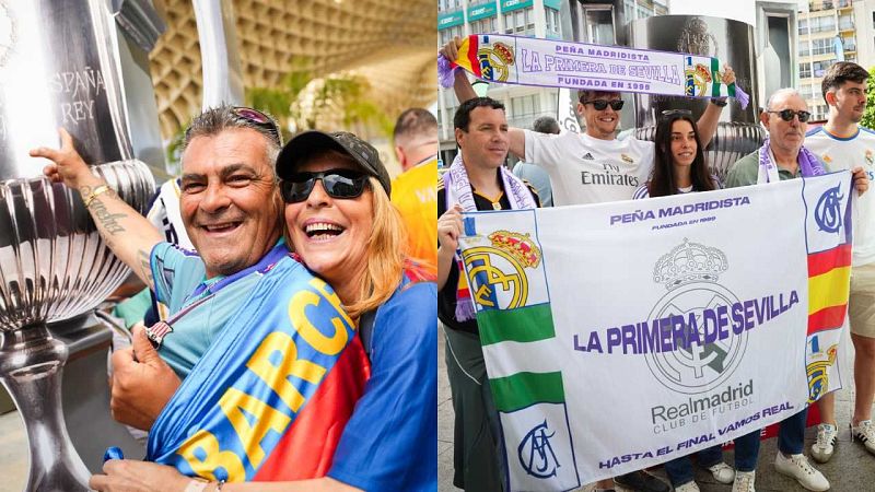 Choque de sentimientos en la final de la Copa del Rey: de la confianza del Bar�a a la esperanza del Madrid