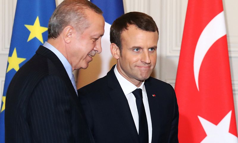 Macron descarta la integración de Turquía en la UE