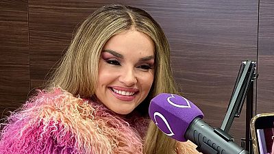 Melody es la protagonista del podcast oficial de Eurovisión en español