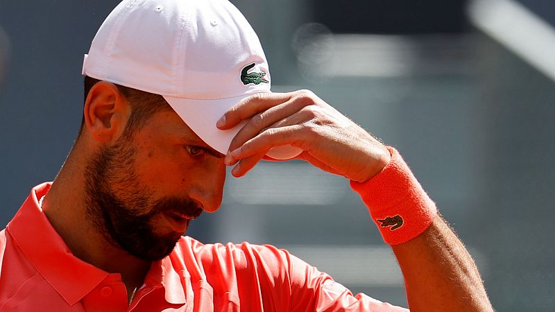 Novak Djokovic se despide del Madrid Open en su debut ante italiano Matteo Arnaldi