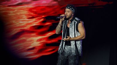 Prince Royce en la gala de entrega de los premios de la Cadena Dial