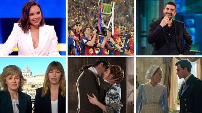 La 1 (10,7%) logra su mejor abril en 11 años, es la generalista que más crece, recupera la segunda plaza y es referente informativo