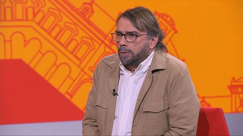 El secretari general d'UGT Catalunya, Camil Ros, a 'Aquí parlem'
