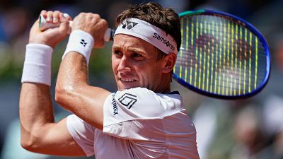Casper Ruud, en el Madrid Open 2025