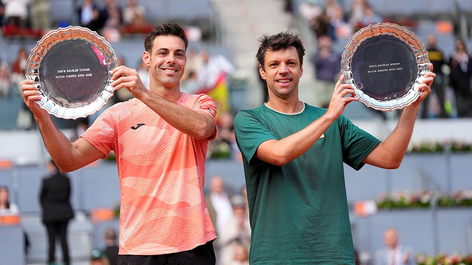 Granollers, tras ganar el dobles en Madrid: "Nos lo merecemos" - Tenis | Ver
