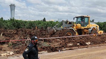 Un misil hutí impacta cerca del aeropuerto internacional de Ben Gurión en Tel Aviv