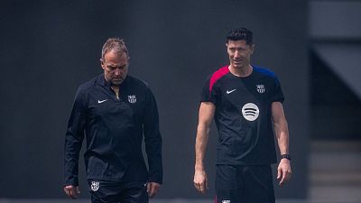 Lewandowski regresa a los entrenamientos