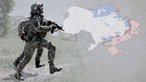 Los mapas de la semana 170 de la guerra en Ucrania