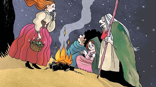 Detalle de la portada de 'Es una bruja? Mitos, mentiras y realidad' (Garbuix Books)