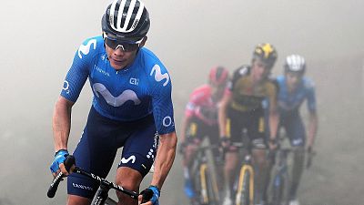 'Supermán' López en una imagen de archivo con el Movistar.