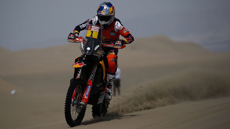 Sunderland gana la tercera etapa y desbanca a Barreda del liderato en el Dakar