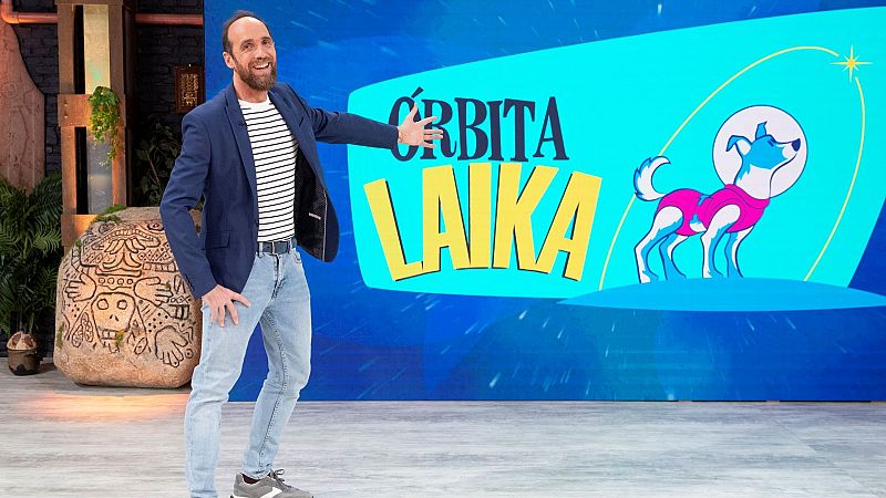 Eduardo Sáenz de Cabezón, presentador de 'Órbita Laika', premio CSIC-BBVA de Comunicación Cientifica