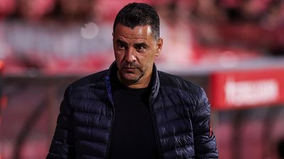 El entrenador del Girona, Mchel