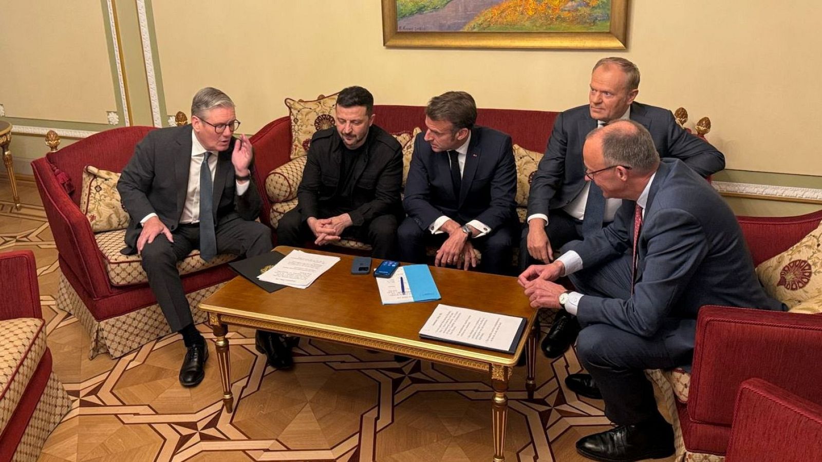 La Coalición de Voluntarios pide una tregua de 30 días en Ucrania | Ver