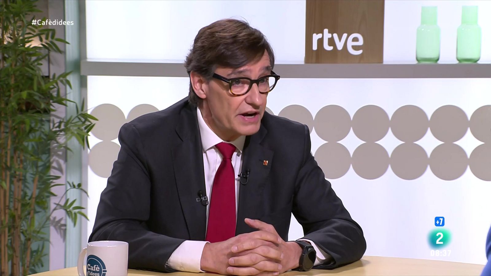Illa, sobre Puigdemont: "Buscarem un moment per veure'ns" - Cafè d'idees | Veure
