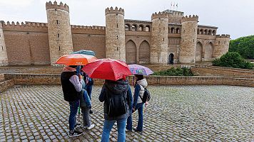 Aragón en alerta amarilla por lluvias