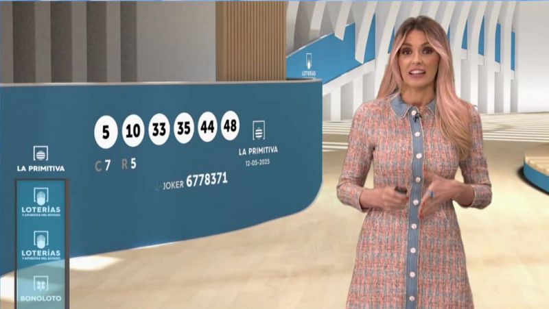 Sorteo de la BonoLoto y Primitiva del lunes 12 de mayo