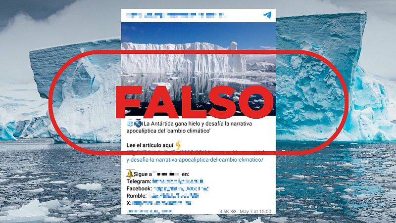 Este estudio sobre el deshielo en la Antártida no cuestiona la existencia del cambio climático