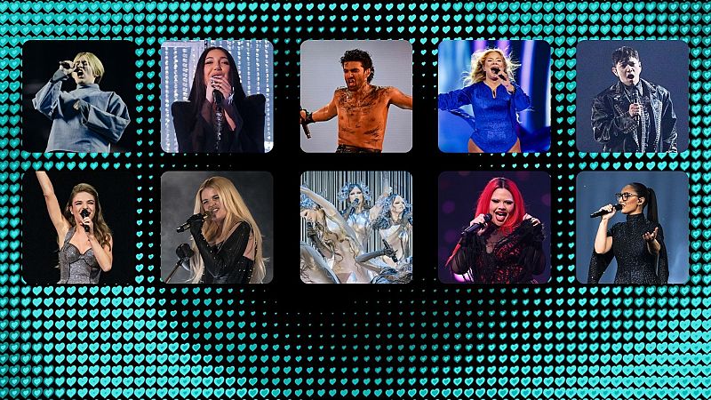 Eurovisión 2025: estos son los diez últimos países clasificados tras la segunda semifinal