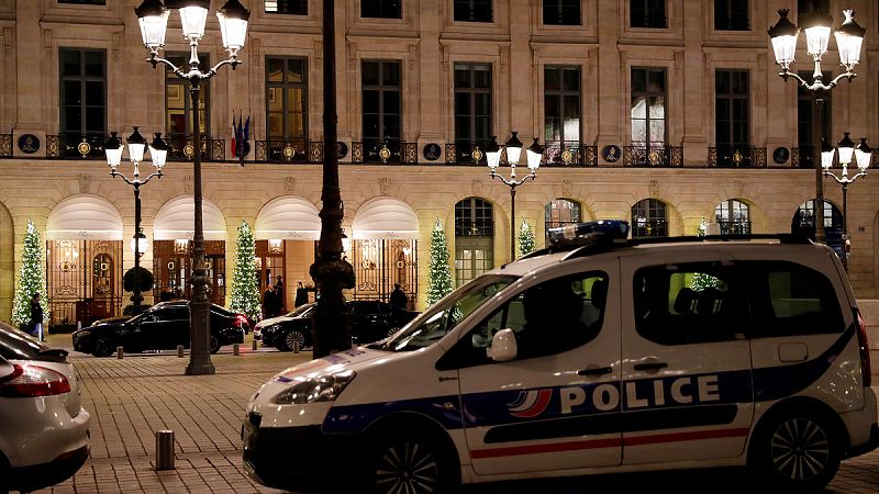 Asaltan la joyería del hotel Ritz en París y se llevan un botín de cuatro millones de euros