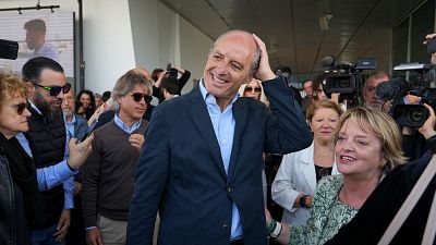 El expresidente de la Generalitat Valenciana Francisco Camps durante el acto en Valencia