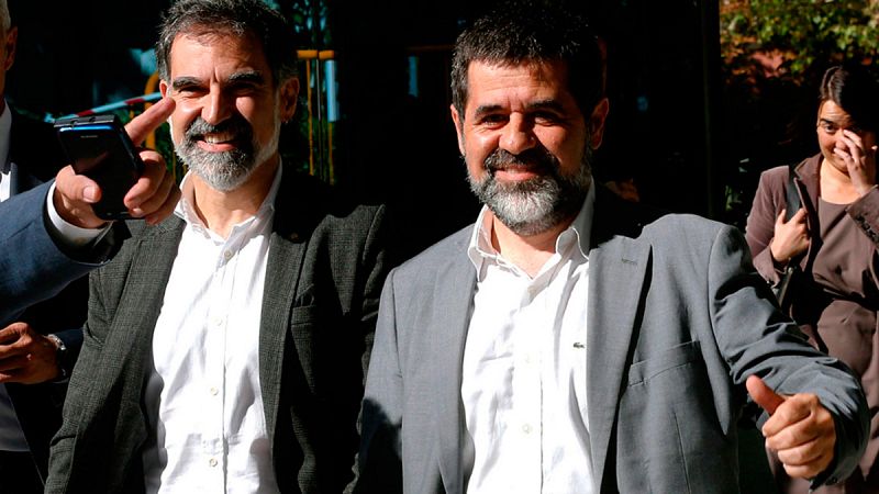 Los 'Jordis' y el exconseller Forn afirman que el 1-O no tuvo validez y rechazan la vía unilateral para la independencia