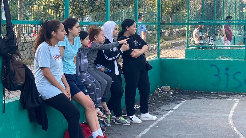 'Aliadas', la historia del primer equipo de baloncesto femenino en Shatila y en el Líbano
