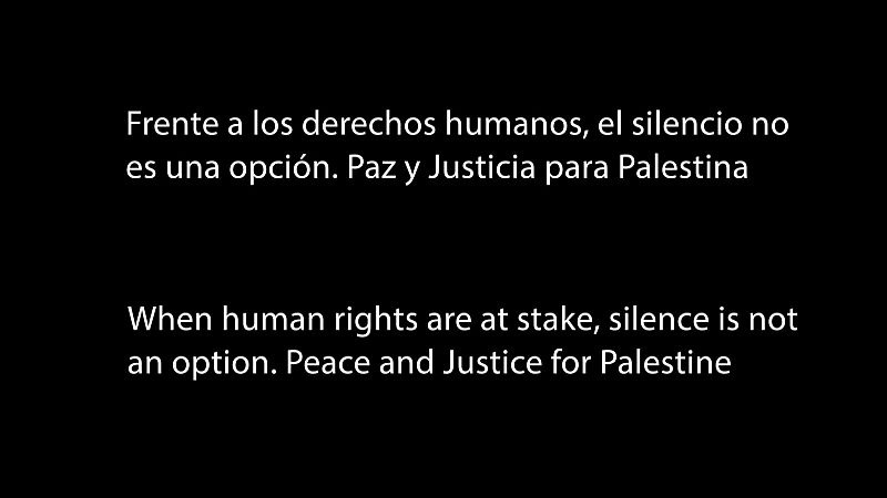 El mensaje de RTVE antes de Eurovisión: "Frente a los derechos humanos, el silencio no es una opción. Paz y justicia para Palestina"