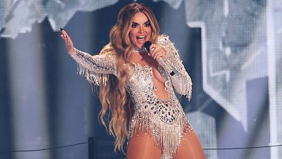 Melody nos regala lo que queríamos en "ESA DIVA": ¡El helicóptero en Eurovisión 2025!