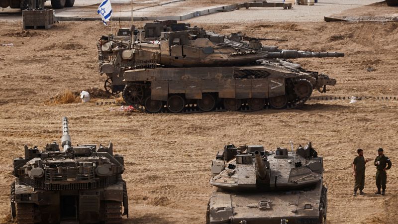 Guerra en Gaza: Israel inicia la fase terrestre de su operacion Carros de Gedeón en el interior de Gaza