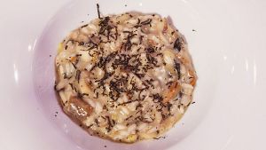 Receta de risotto de setas y trufa de Gabriela en MasterChef 13