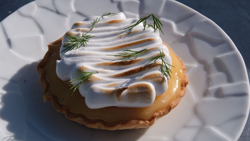 Receta de tarta de limón, cardamomo y eneldo de Elena en MasterChef 13