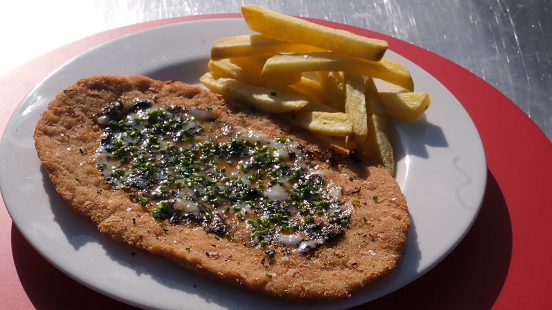 Receta de escalope armando con huevo y trufa de MasterChef 13