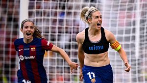 Aitana Bonmat y Alexia Putellas, especialistas del Bara en la Champions