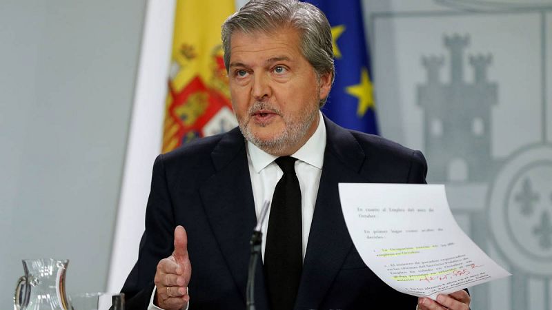 El Gobierno recurrirá una posible investidura no presencial de Puigdemont, que califica de "falacia"
