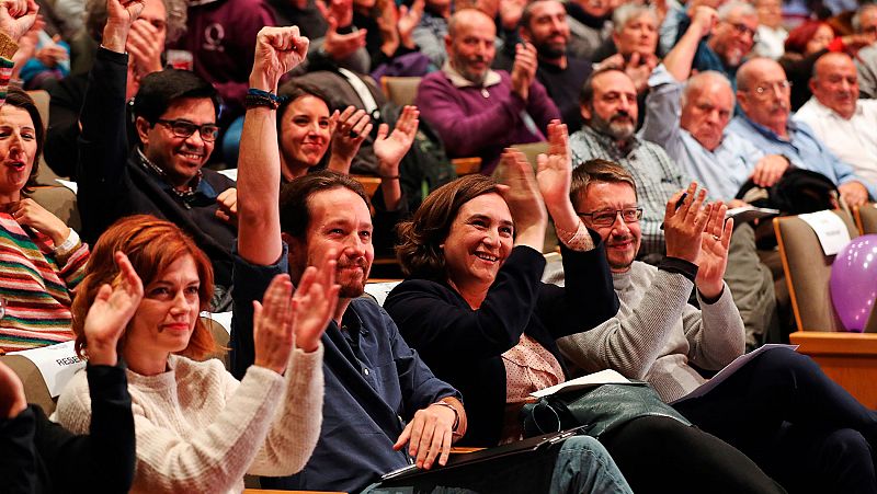 Podemos define su apuesta para 2018 tras el fiasco catalán y con la exigencia de IU de rediseñar la coalición