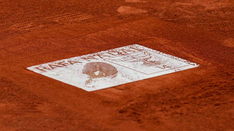 Homenaje a Rafa Nadal en Roland Garros, en directo
