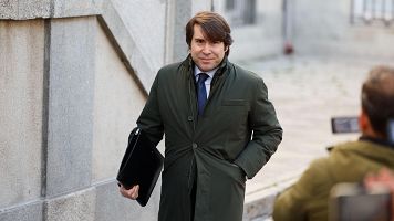 Gabriel Rodrguez-Ramos, abogado de Alberto Gonzlez Amador, a su llegada alTribunal Supremo (archivo)