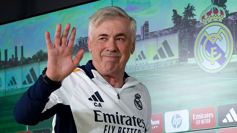 Ancelotti, en su ltima rueda de prensa en Valdebebas: "Despedirme con Modric me parece muy bonito"