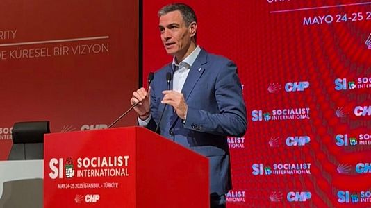 El presidente del Gobierno, Pedro Sánchez