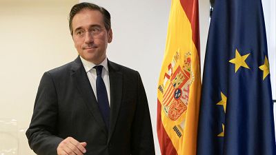 José Manuel Albares, ministro de Exteriores: "Hay que ser valientes, he solicitado el embargo de venta de armas a Israel" - Escuchar ahora