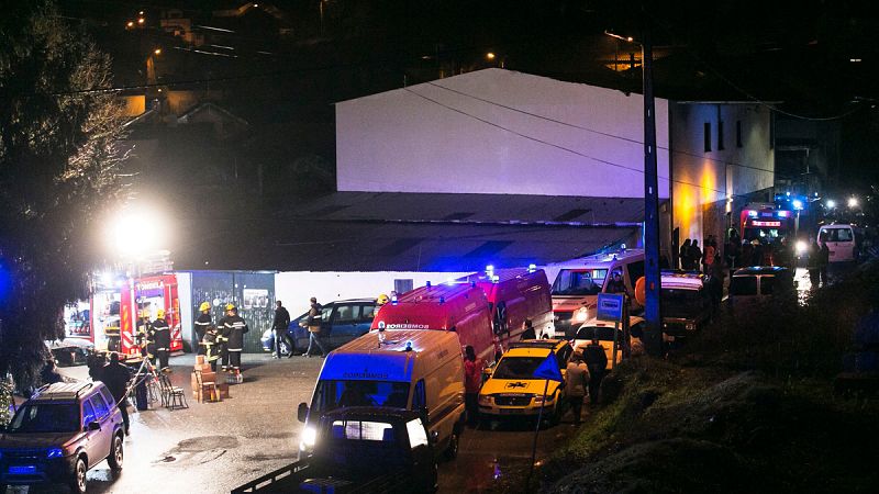 Al menos ocho muertos y 36 heridos tras una explosión en una asociación recreativa portuguesa