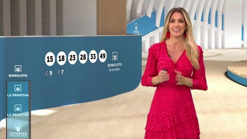 Sorteo de la BonoLoto y Primitiva del lunes 26 de mayo