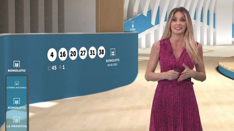 Sorteo de la BonoLoto del miércoles 28 de mayo