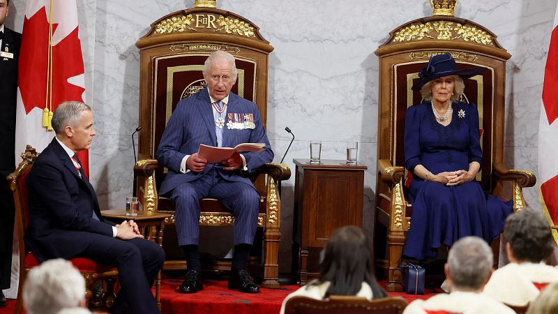 El rey Carlos III reafirma el compromiso de Canadá con su independencia frente a las amenazas de anexión de Trump