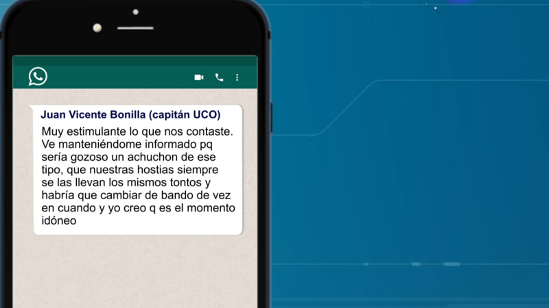 Conversaciones entre un capitán de la UCO y un empresario revelan que buscaban información comprometedora del PSOE