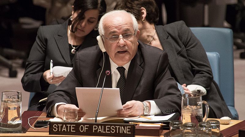 El representante de Palestina en la ONU rompe a llorar al hablar de la situación en Gaza: "Es insoportable"