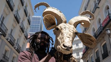 'La Estampida' llega a Madrid para denunciar el cambio climtico