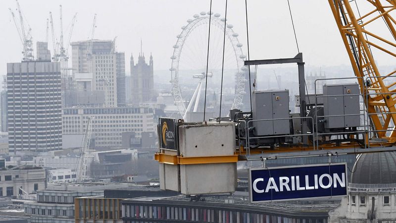 El gigante británico Carillion quiebra y Londres debe reasignar los servicios públicos que gestionaba