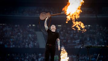 Eh Sheeran conquista Madrid ante 70.000 personas en su concierto celebrado este viernes.